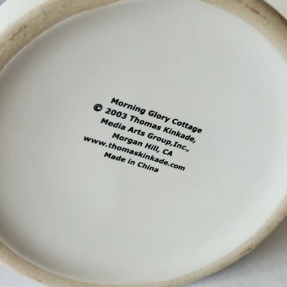 Thomas Kinkade Coffee Tea Mug Painter of Light Morning Glory Cottage 2003. - Picture 5 of 5